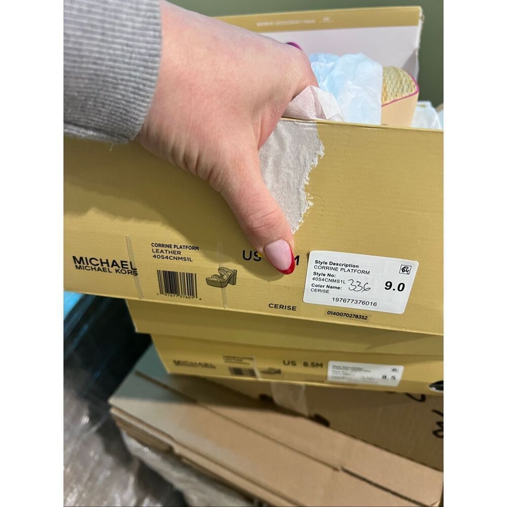 MICHAEL Michael Kors NWT Designer 5”Corrine Slip On Strappy Espadrille Platform - Picture 6 of 6